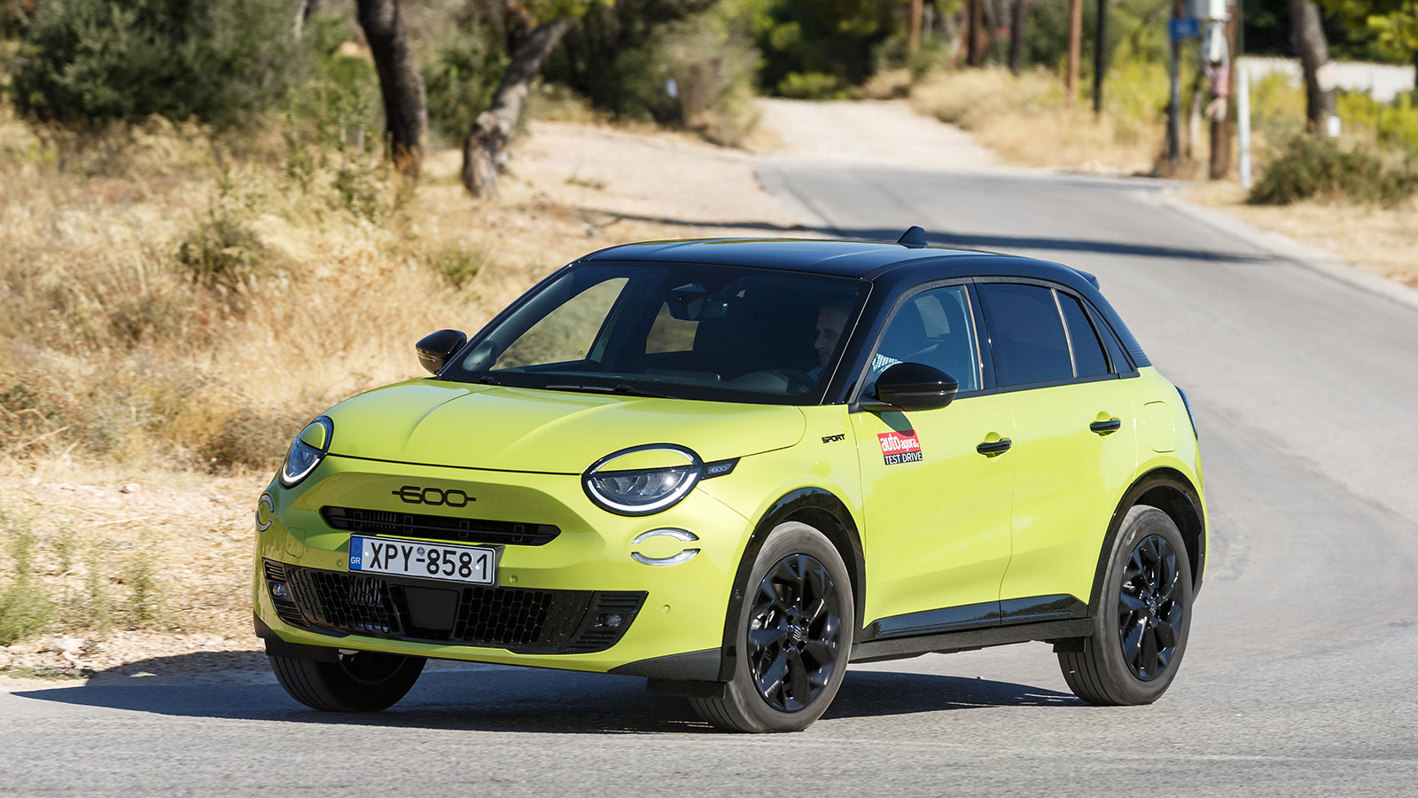 Δοκιμάζουμε και βαθμολογούμε το Fiat 600 Hybrid Sport 145 PS eDCT6.