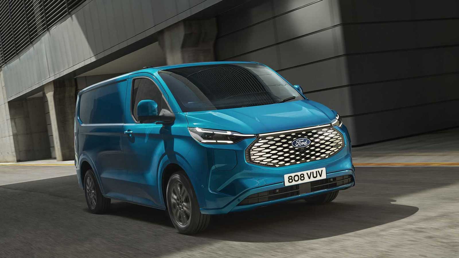 Ford E-Transit Custom 2024: Αποκαλύφθηκαν όλες οι λεπτομέρειες