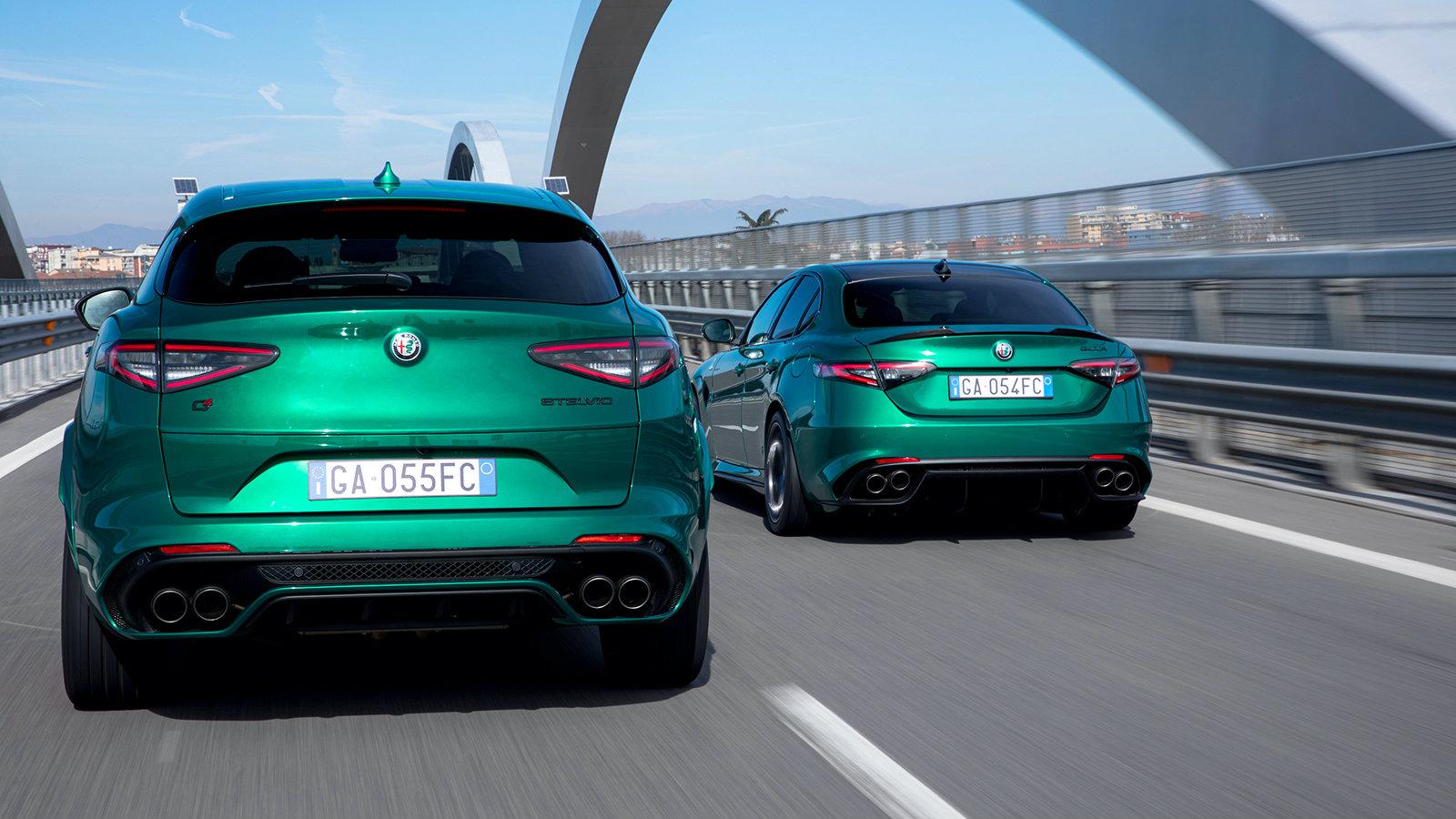 Νέες Alfa Romeo Giulia και Stelvio Quadrifoglio 