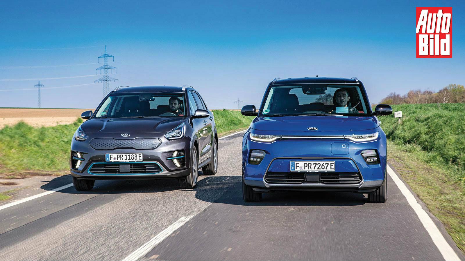 Kia e-Niro VS Kia e-Soul. Ποιο μας κέρδισε;