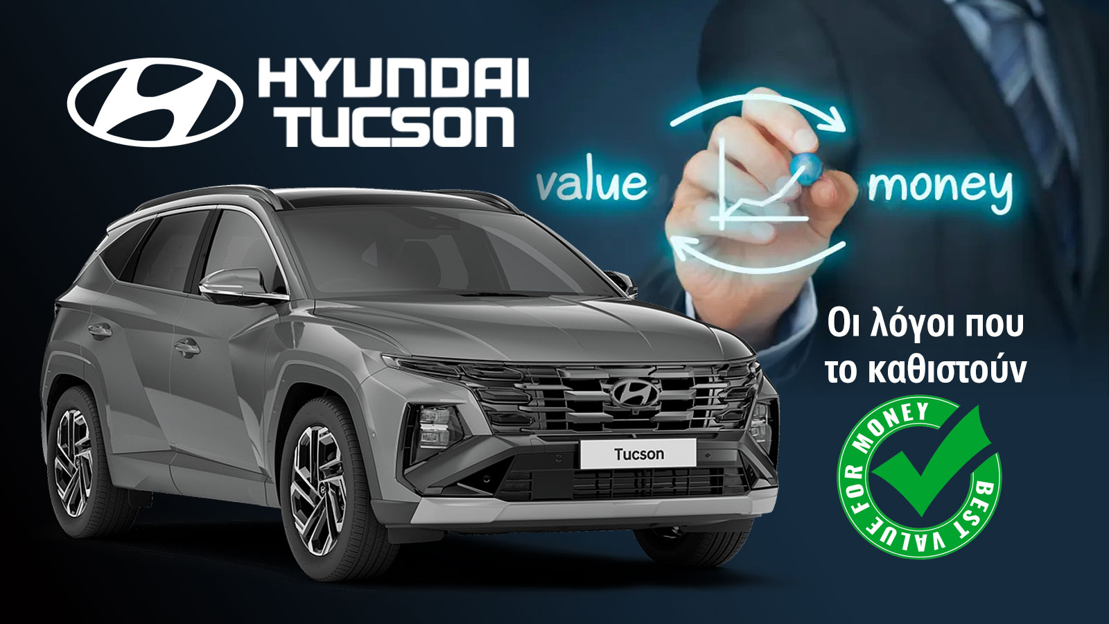 Hyundai Tucson: Οι λόγοι που το καθιστούν value for money επιλογή