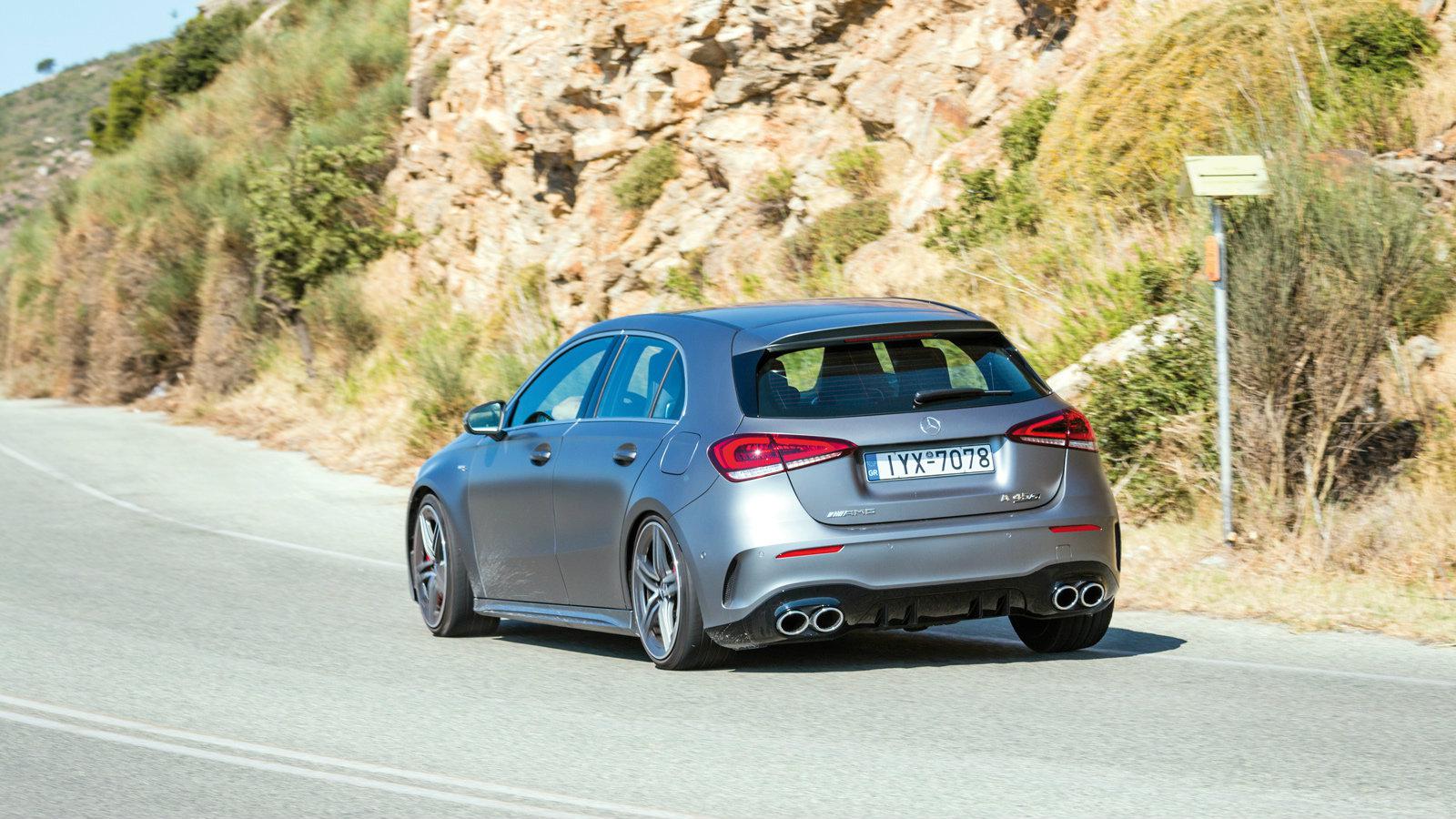 Δοκιμάζουμε τη Mercedes AMG A 45 S των 421 ίππων