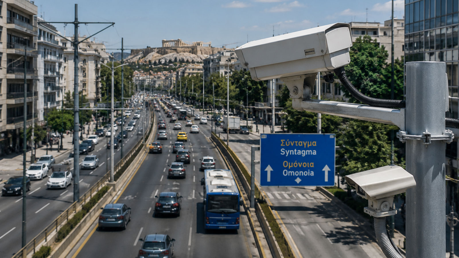 Νέες κάμερες στη Συγγρού: Το κέντρο της Αθήνας γίνεται πλέον «φρούριο» ελέγχων Νέες κάμερες στη Συγγρού: Το κέντρο της Αθήνας γίνεται πλέον «φρούριο» ελέγχων