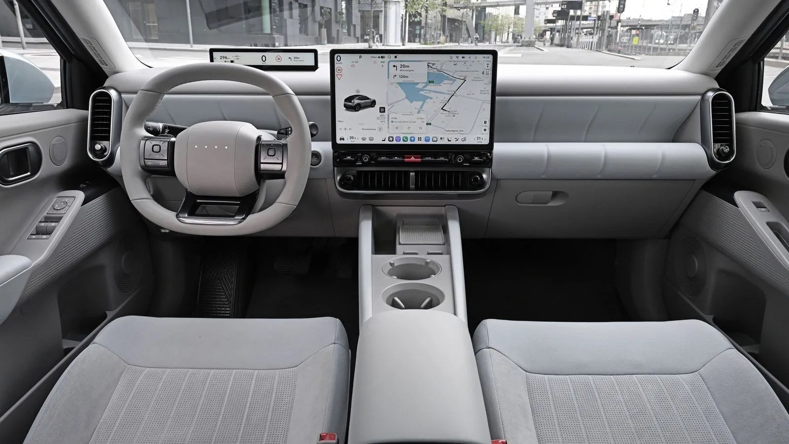 Το εσωτερικό με το infotainment Hyundai Pleos Connect προέρχεται από το νέο Ioniq 3.