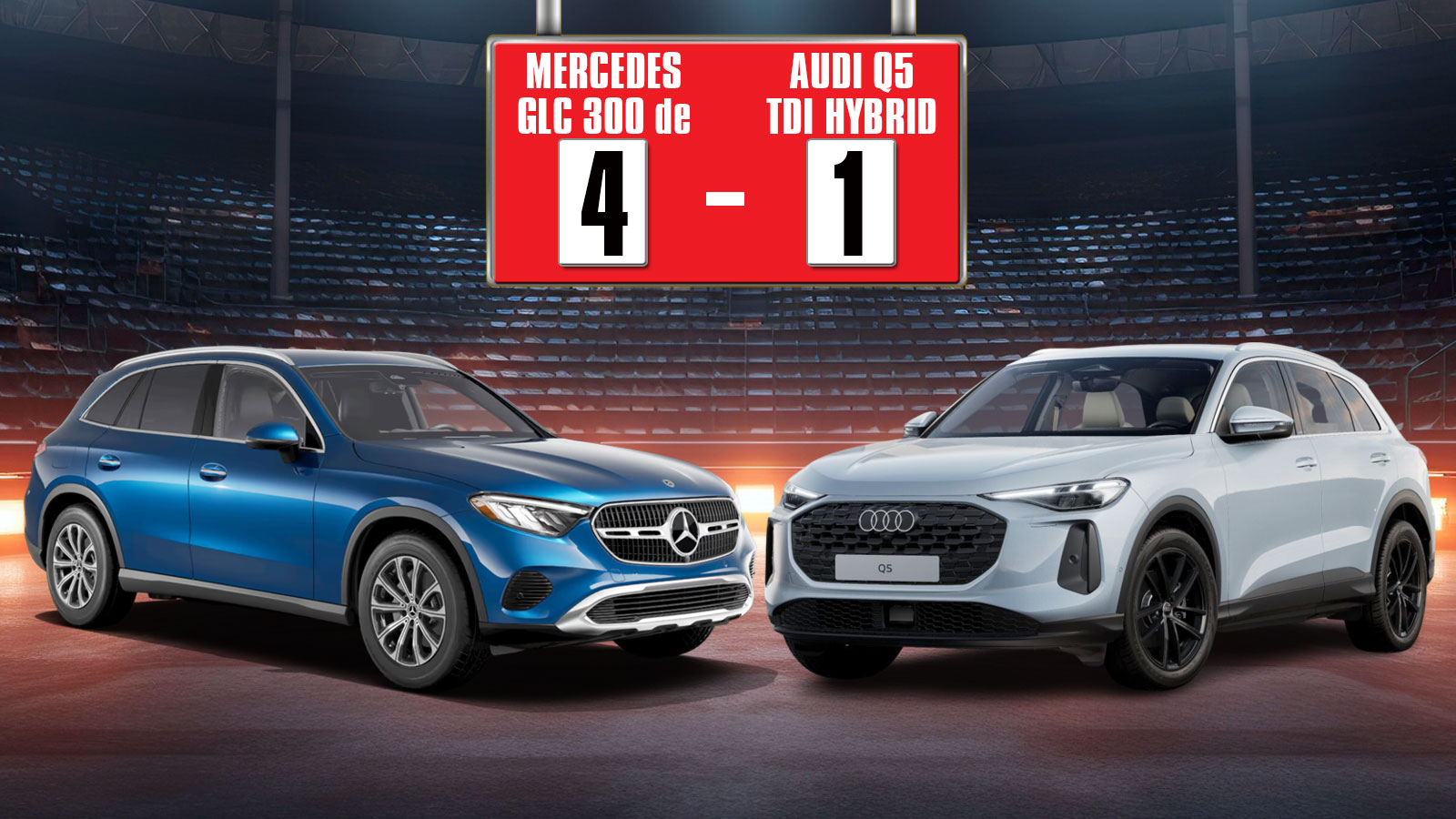 4κίνητα Diesel: Plug-in Mercedes GLC ή Audi Q5 TDI Hybrid; Σύγκριση σε 11 τομείς 4κίνητα Diesel: Plug-in Mercedes GLC ή Audi Q5 TDI Hybrid; Σύγκριση σε 11 τομείς