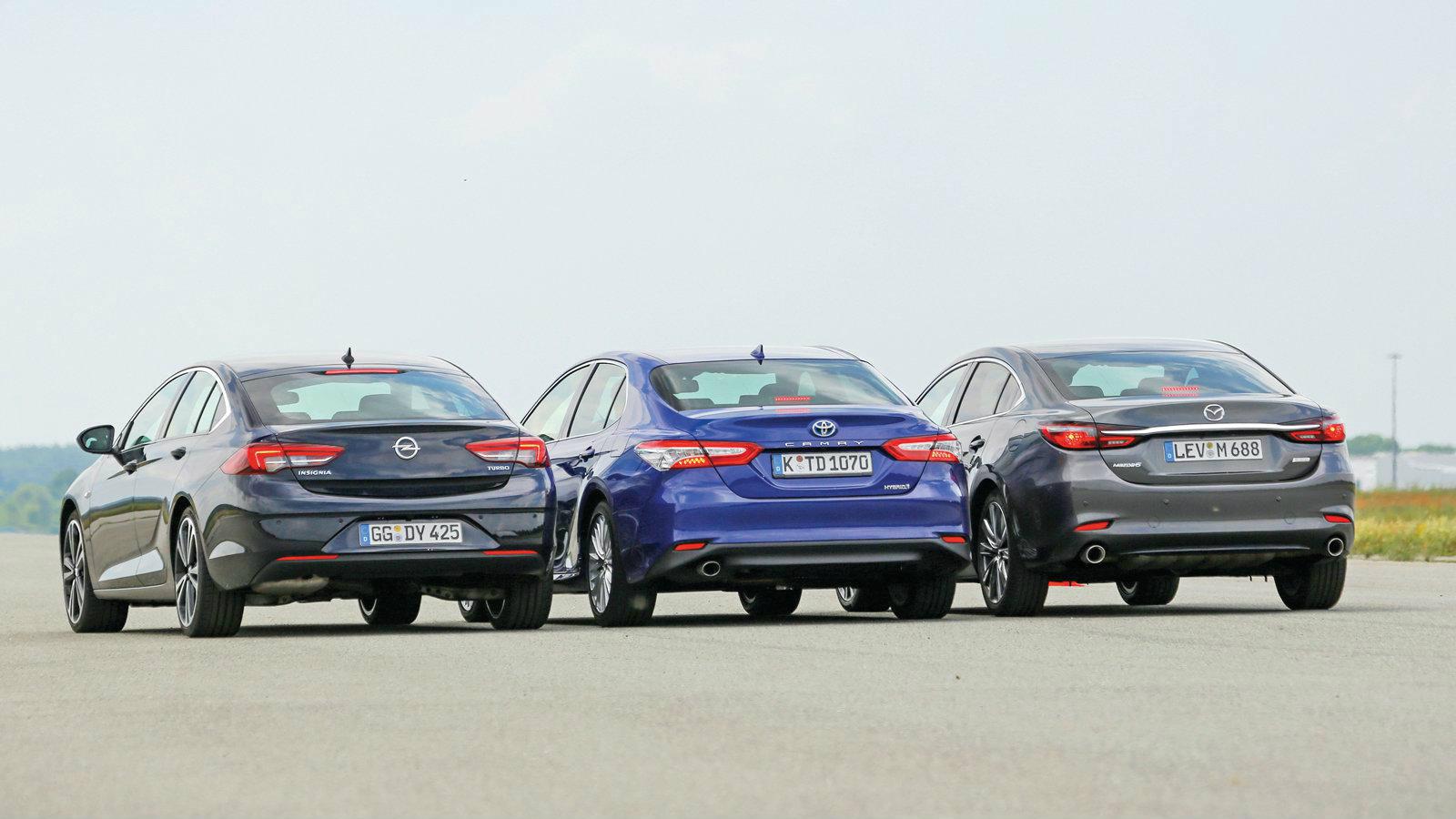 ΣΥΓΚΡΙΤΙΚΟ: Mazda 6 vs Opel Insignia vs Toyota Camry