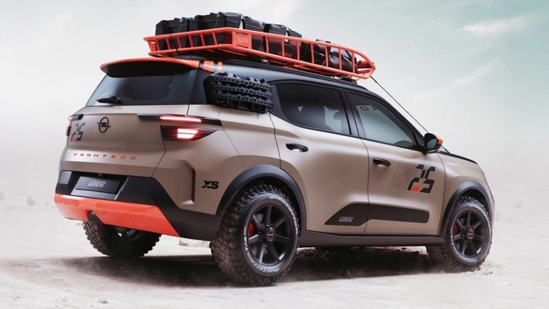 Πρωτότυπο Opel Frontera GRAVEL με σκληροτράχηλη εμφάνιση
