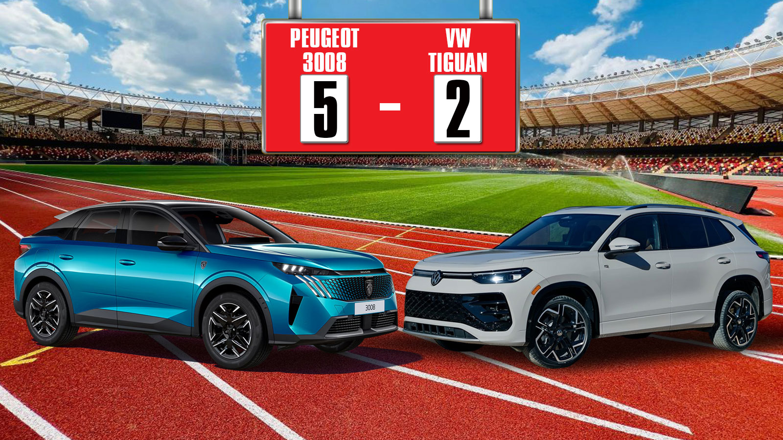 Peugeot 3008 Hybrid 145 PS vs VW Tiguan 1,5 eTSI 150PS: Σύγκριση σε 11 τομείς Peugeot 3008 Hybrid 145 PS vs VW Tiguan 1,5 eTSI 150PS: Σύγκριση σε 11 τομείς