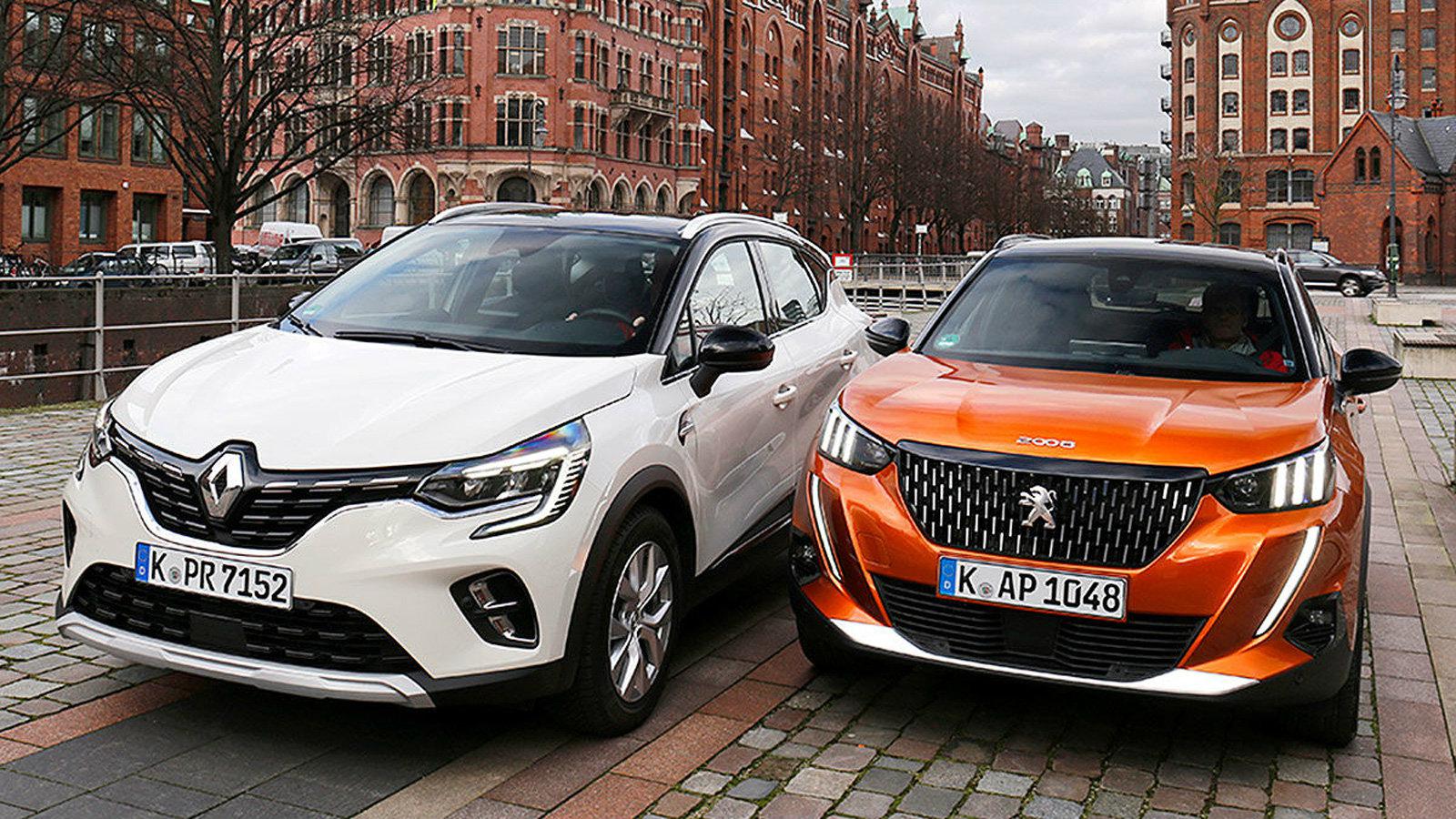 Συγκρίνουμε το Peugeot 2008 με το Renault Captur