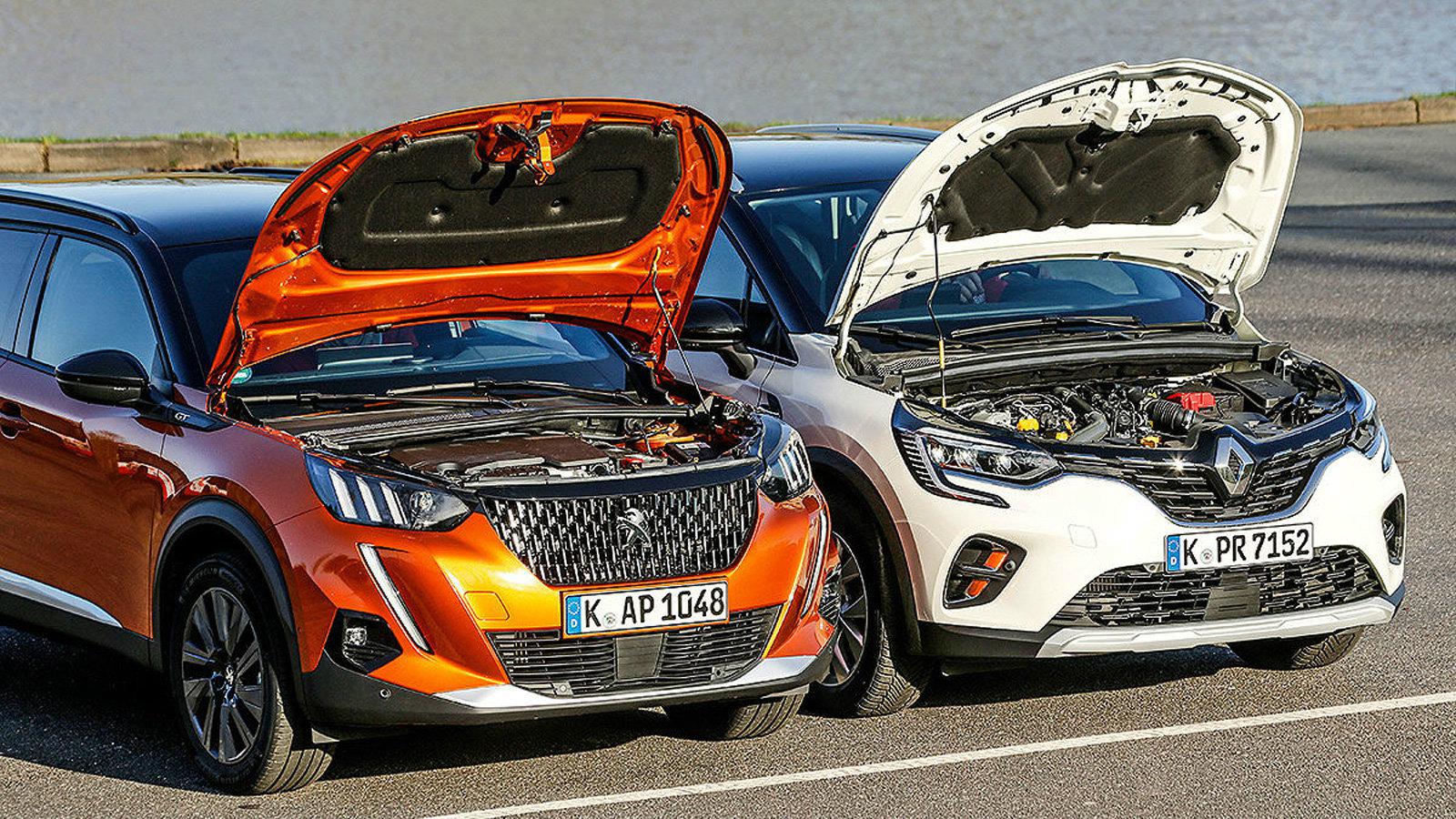 Συγκρίνουμε το Peugeot 2008 με το Renault Captur