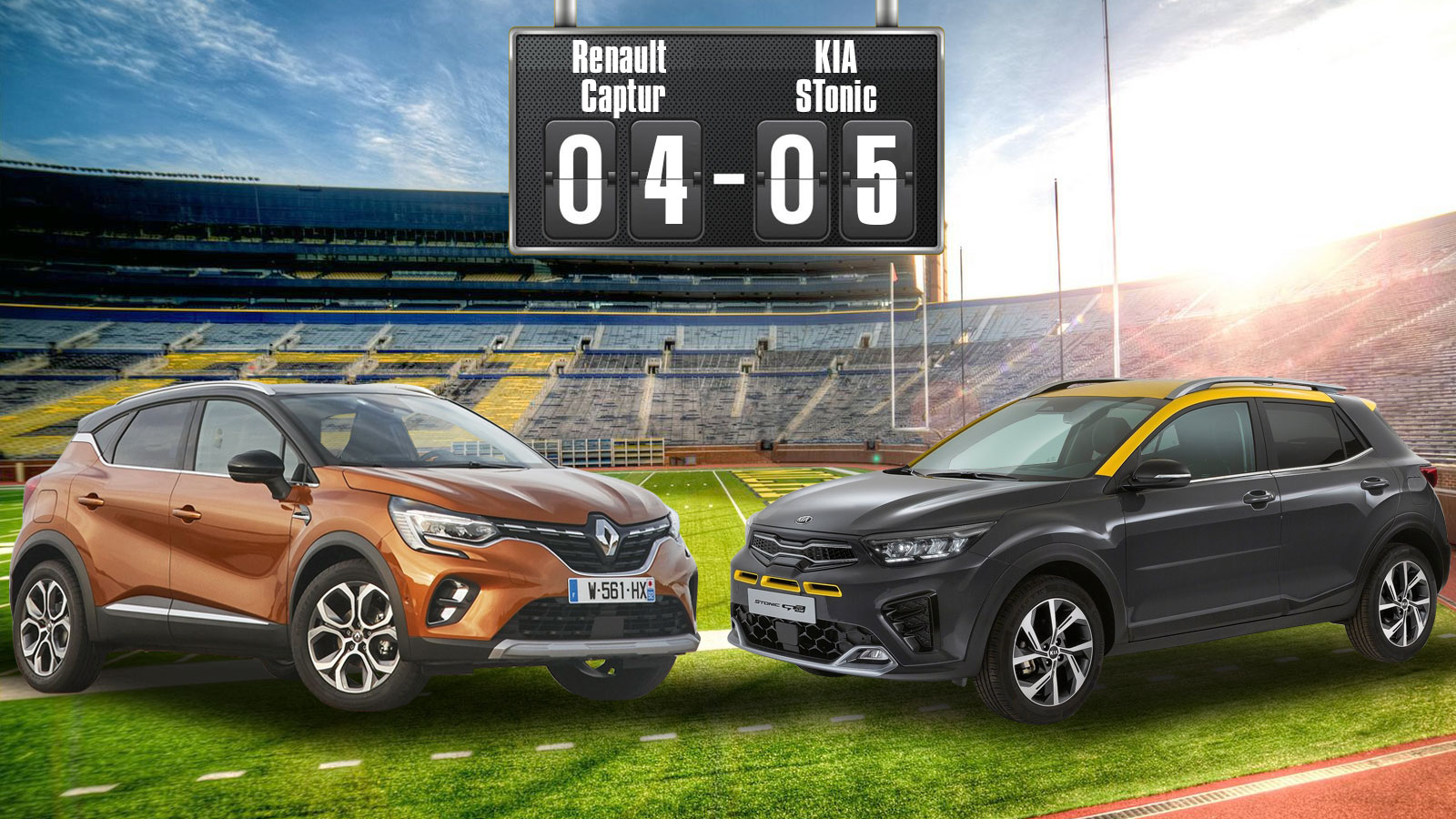 Συγκρίνουμε το Kia Stonic με το Renault Captur