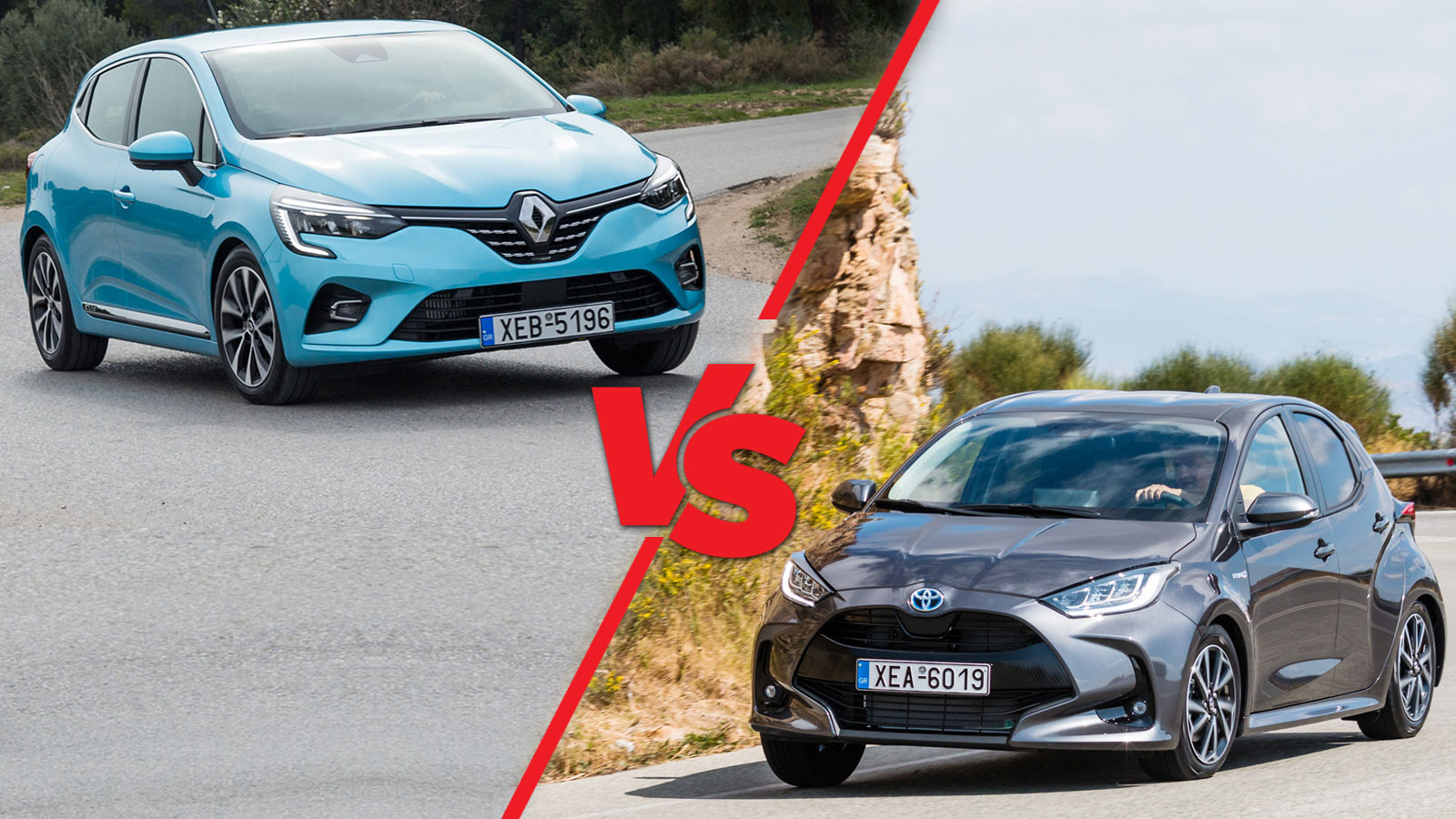 Renault Clio E-Tech VS Toyota Yaris Hybrid: Υβριδικά που δεν καίνε!