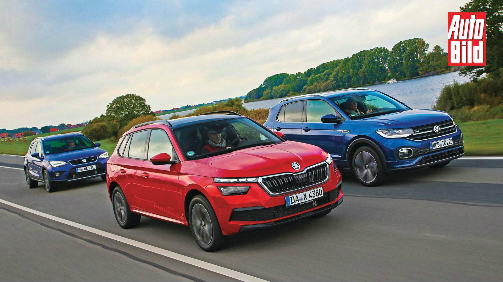 Ενδοοικογενειακή μάχη: Skoda Kamiq vs SEAT Arona vs VW T-Cross 