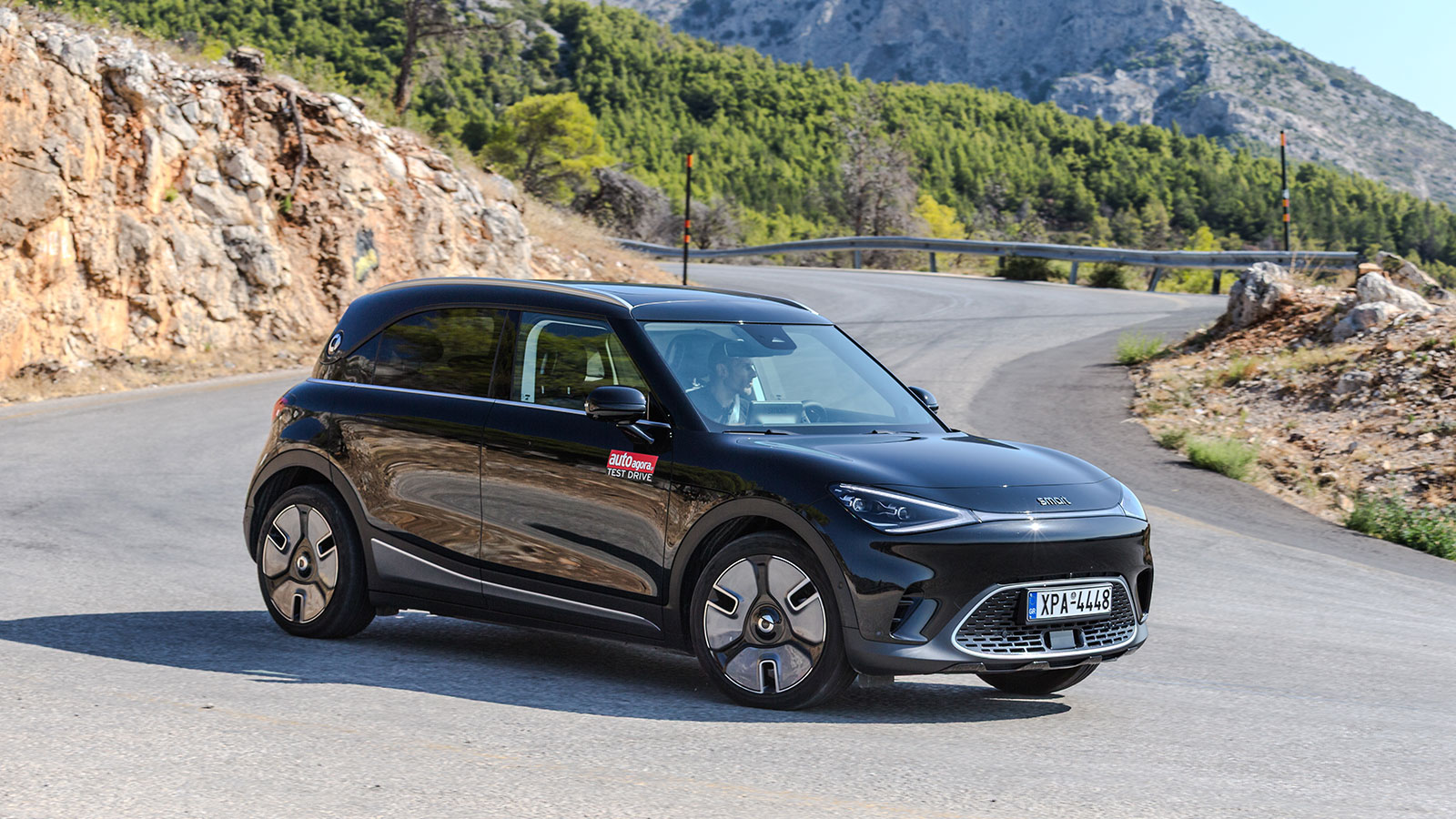 Δοκιμάζουμε και βαθμολογούμε το smart #1 272 PS RWD 66 kWh. Δοκιμάζουμε και βαθμολογούμε το smart #1 272 PS RWD 66 kWh.