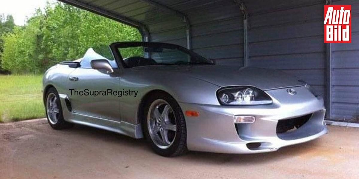 Το μοναδικό cabrio Toyota Supra στον κόσμο οφείλεται στο αλκοόλ