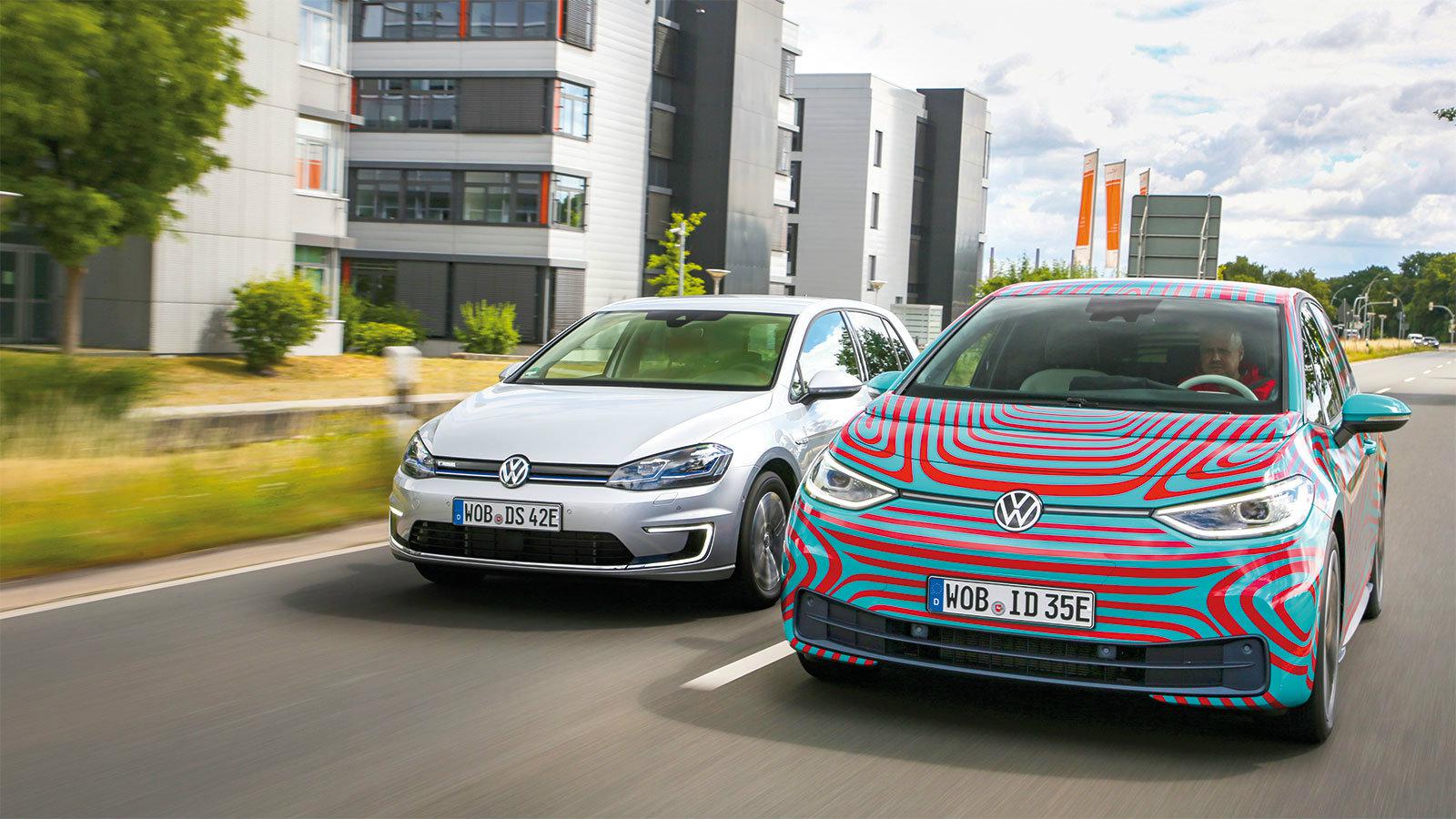 ΑΠΟΚΛΕΙΣΤΙΚΟ: VW ID.3 vs VW e-Golf