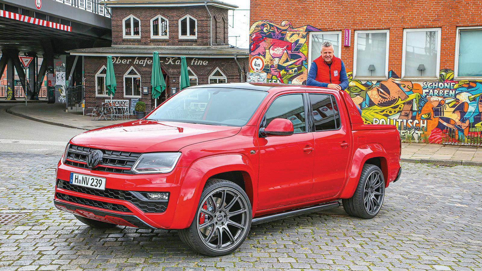 Οδηγούμε το VW Amarok Red Rock 350PS