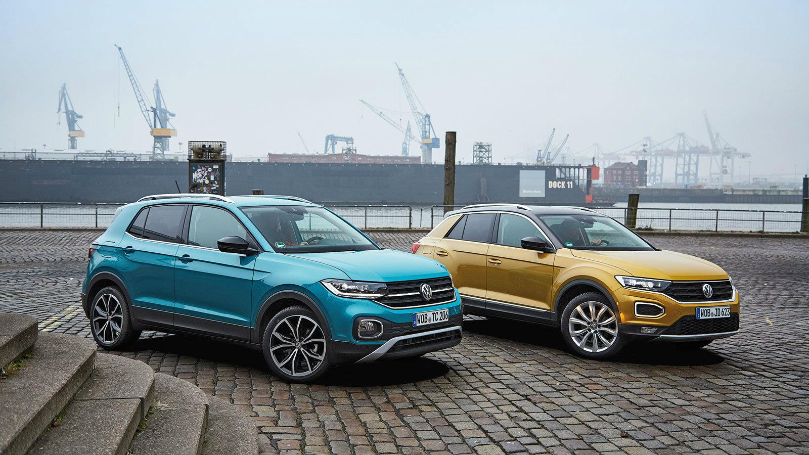 VW T-Cross VS VW T-Roc