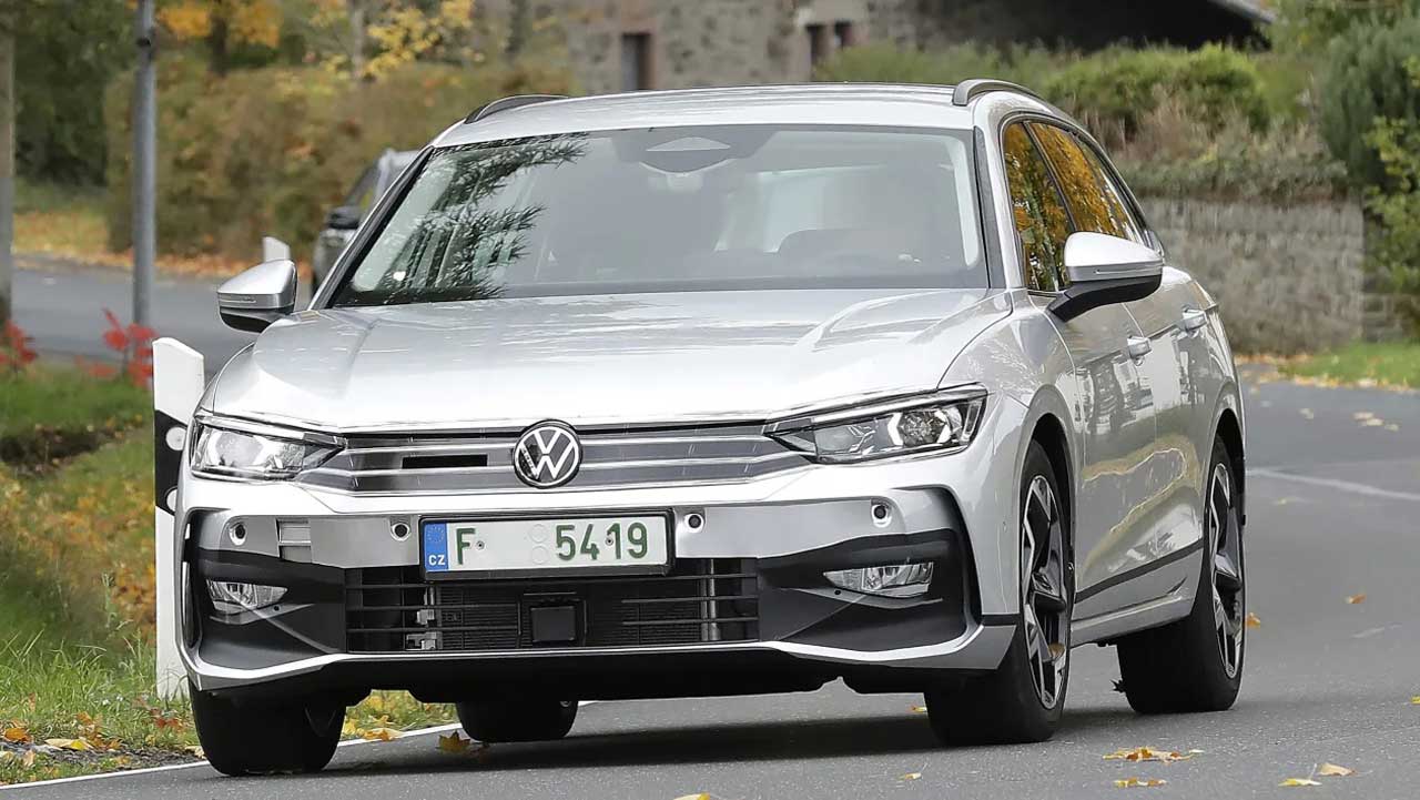 Volkswagen Passat: Νέες κατασκοπευτικές φωτογραφίες 