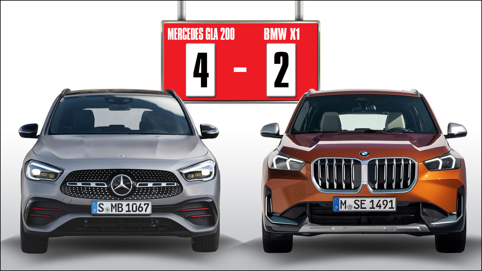 Μονομαχία premium SUV: BMW X1 VS Mercedes GLA