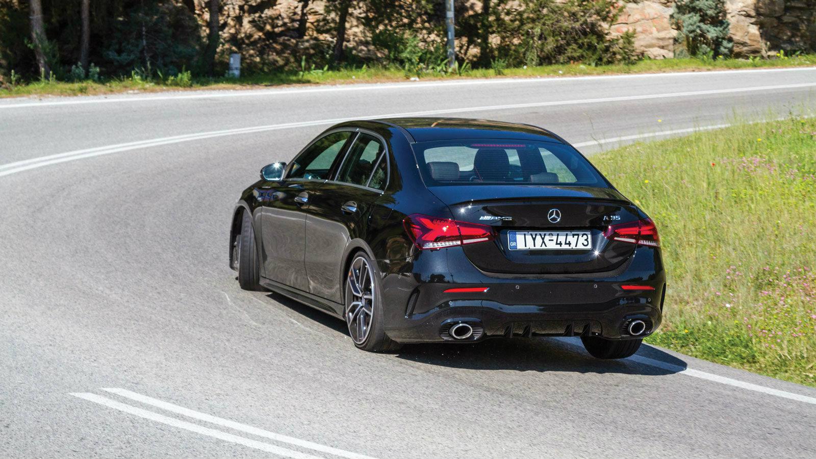 Δοκιμάζουμε τη νέα Mercedes AMG A 35 Sedan