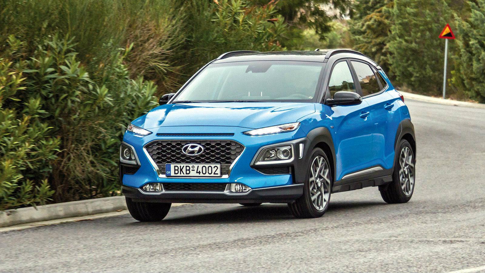 Hyundai Kona Hybrid: SUV με  κατανάλωση 4,3λτ./100χλμ.