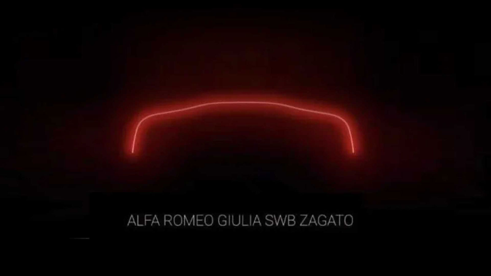 Πρώτο teaser της Alfa Romeo Giulia SWB Zagato