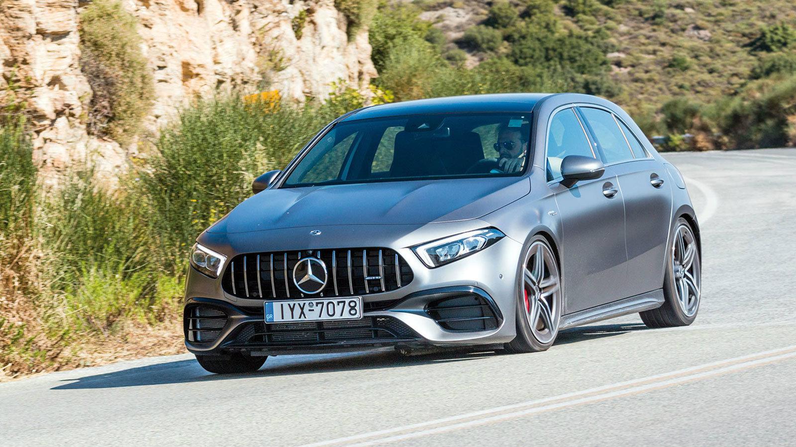 Δοκιμάζουμε τη νέα Mercedes AMG A 45 S