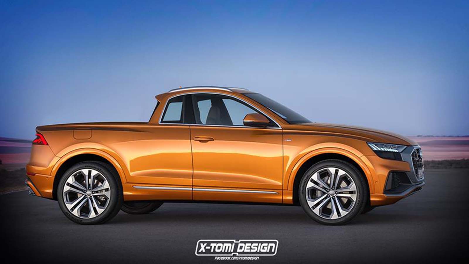 Audi Q8 σε pick-up! - audi, mercedes