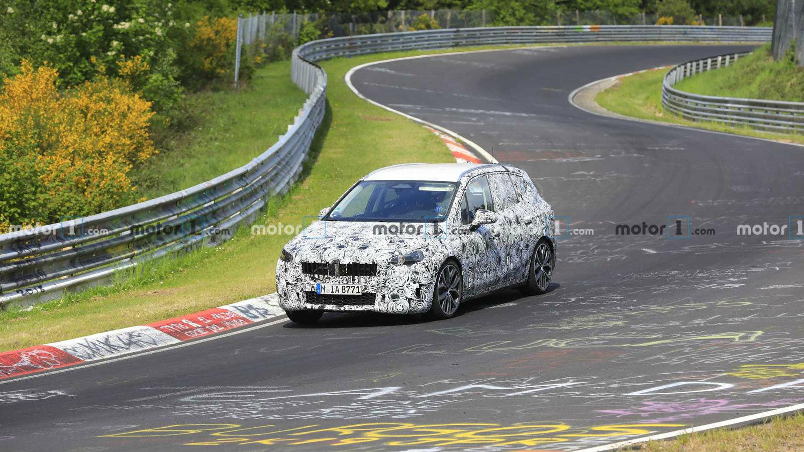 Η νέα BMW σειρά 2 Active Tourer στο Nürburgring