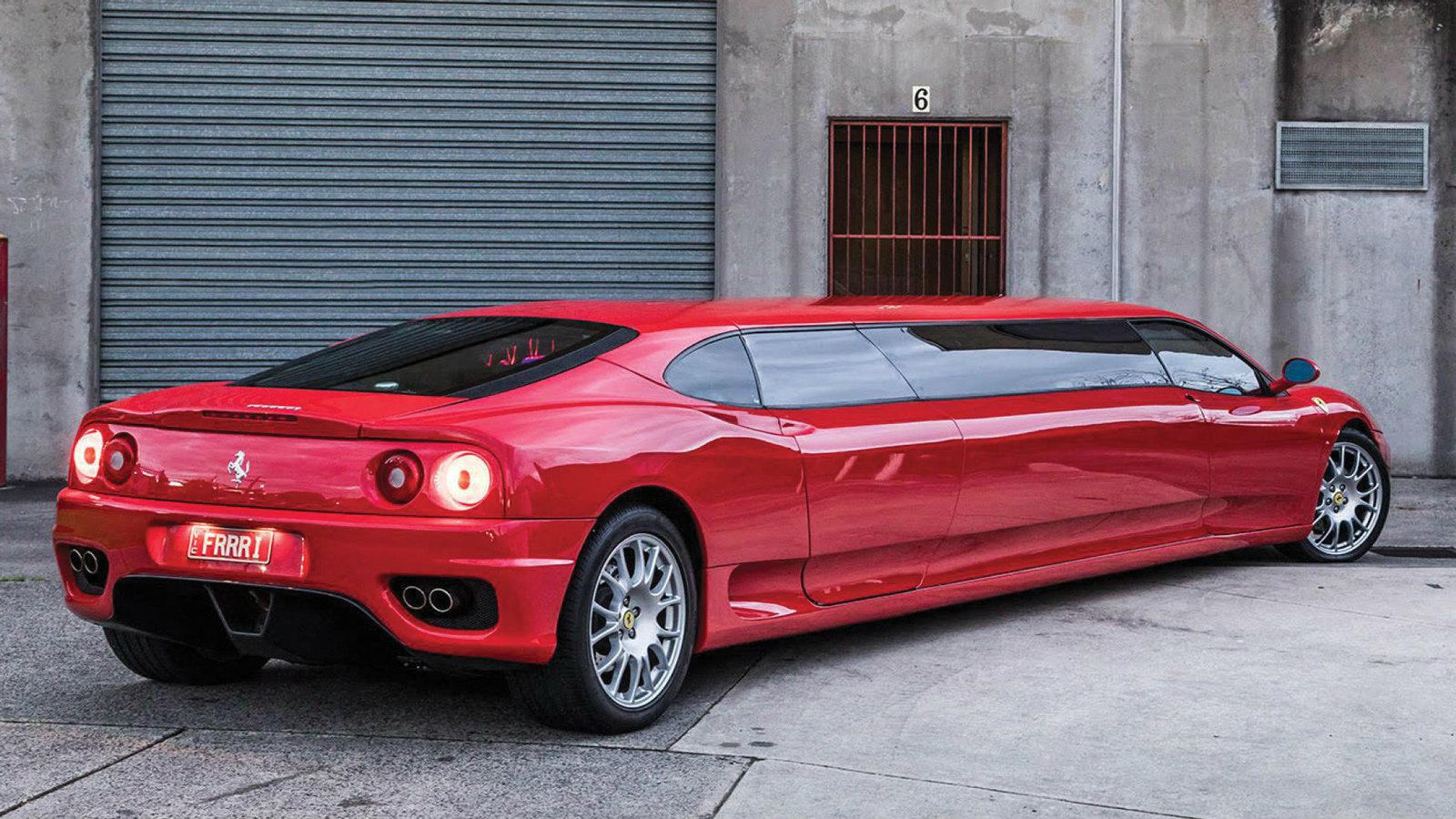 Δεν είναι photoshop. Είναι μία 9 θέσια Ferrari λιμουζίνα