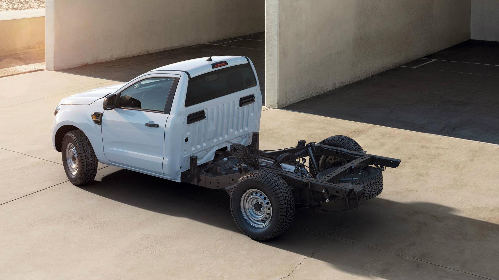 Το νέο Ford Ranger Chassis Cab υποστηρίζει τους επαγγελματίες