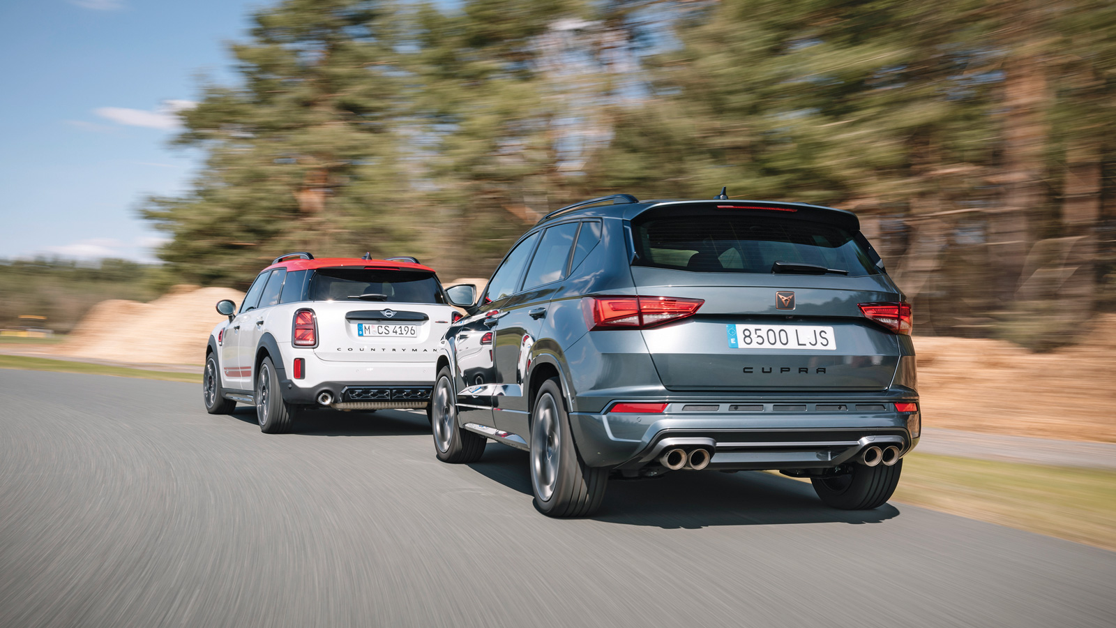 Συγκρίνουμε CUPRA Ateca με MINI Countryman JCW