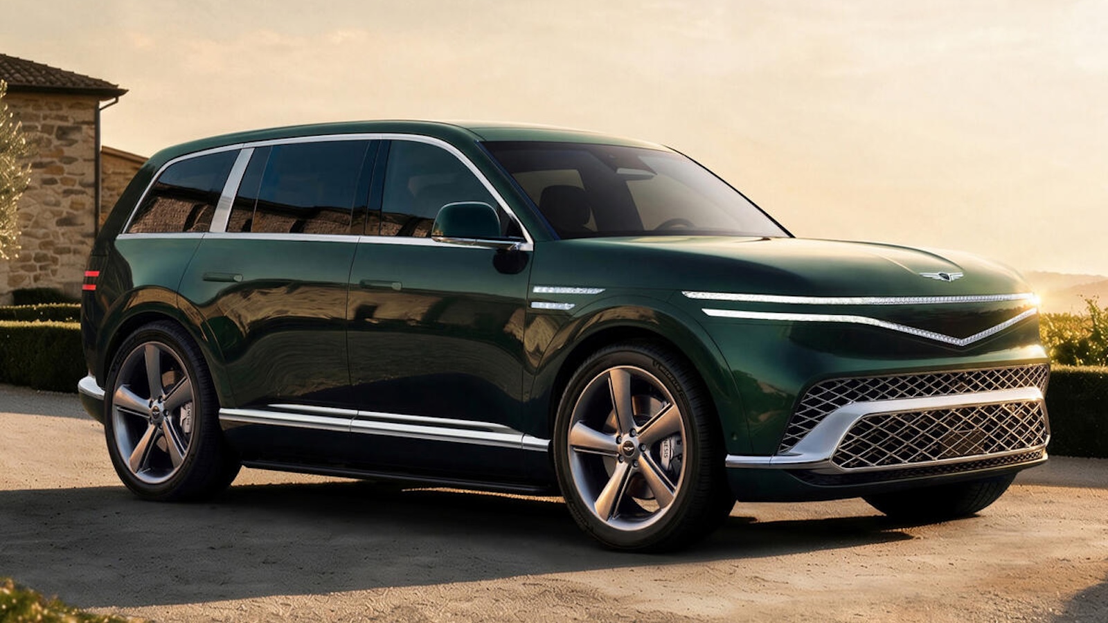 GV90: Η νέα ηλεκτρική ναυαρχίδα της Genesis με 648 PS GV90: Η νέα ηλεκτρική ναυαρχίδα της Genesis με 648 PS