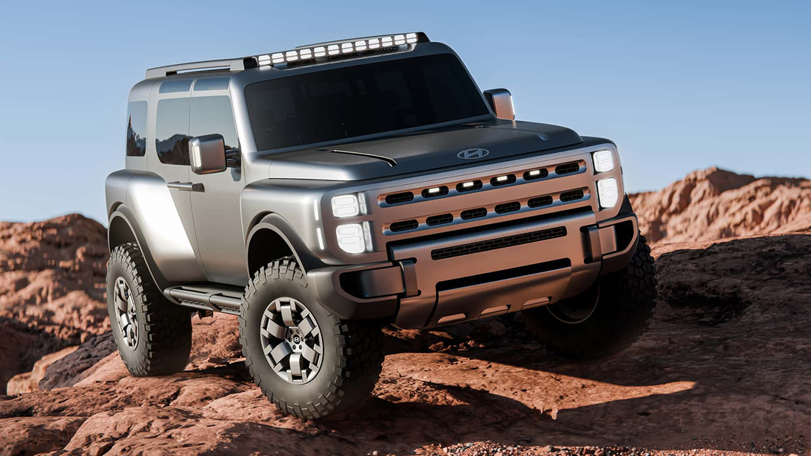 To Hyundai Boulder Concept είναι το νέο off-road SUV των Κορεατών  