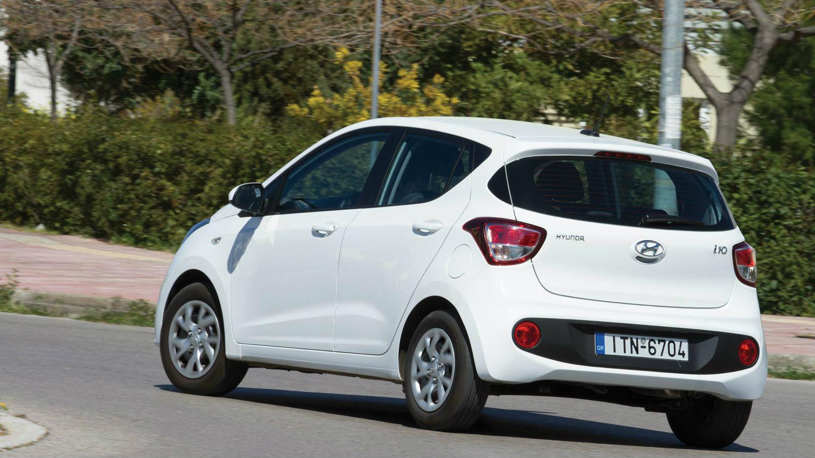 5. Hyundai i10: Το μόνο για 5 ενήλικες