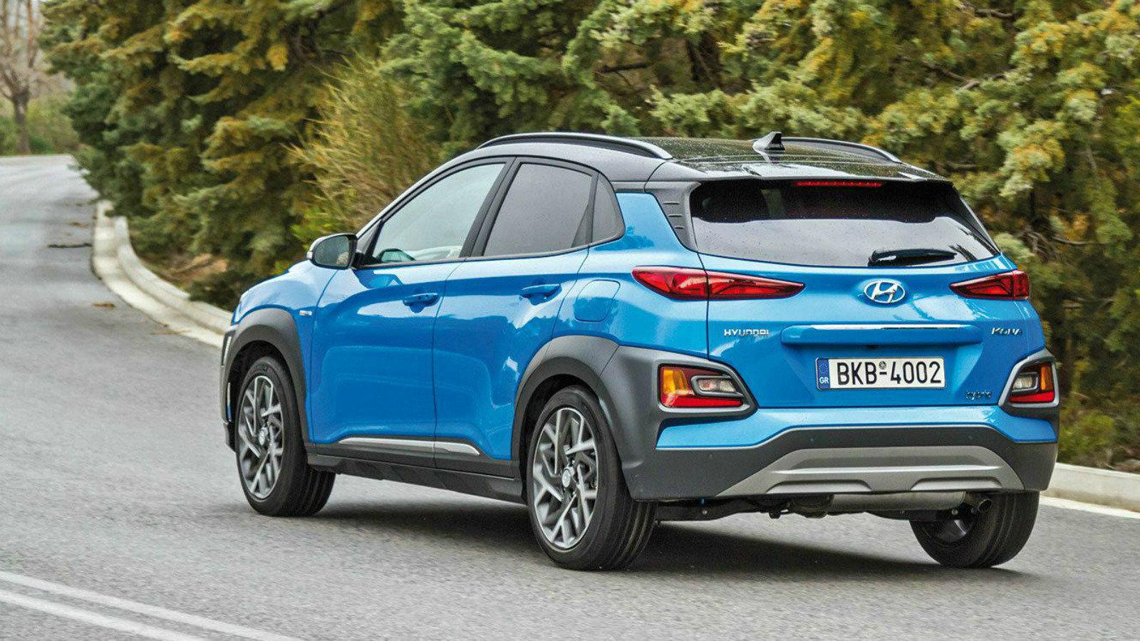 Hyundai Kona Hybrid: SUV με  κατανάλωση 4,3λτ./100χλμ.