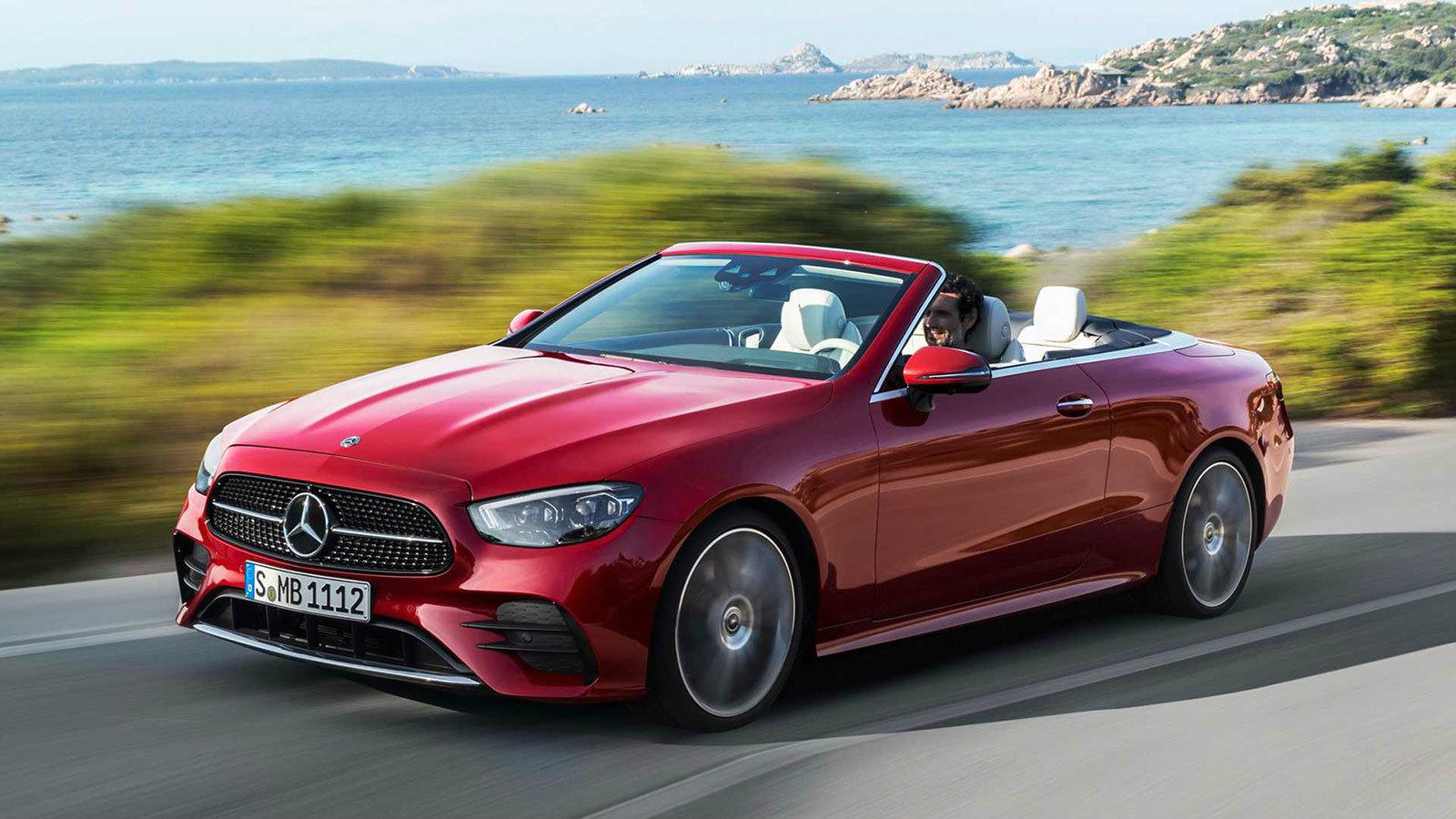 Ολόφρεσκες Mercedes E-Class coupe και cabrio