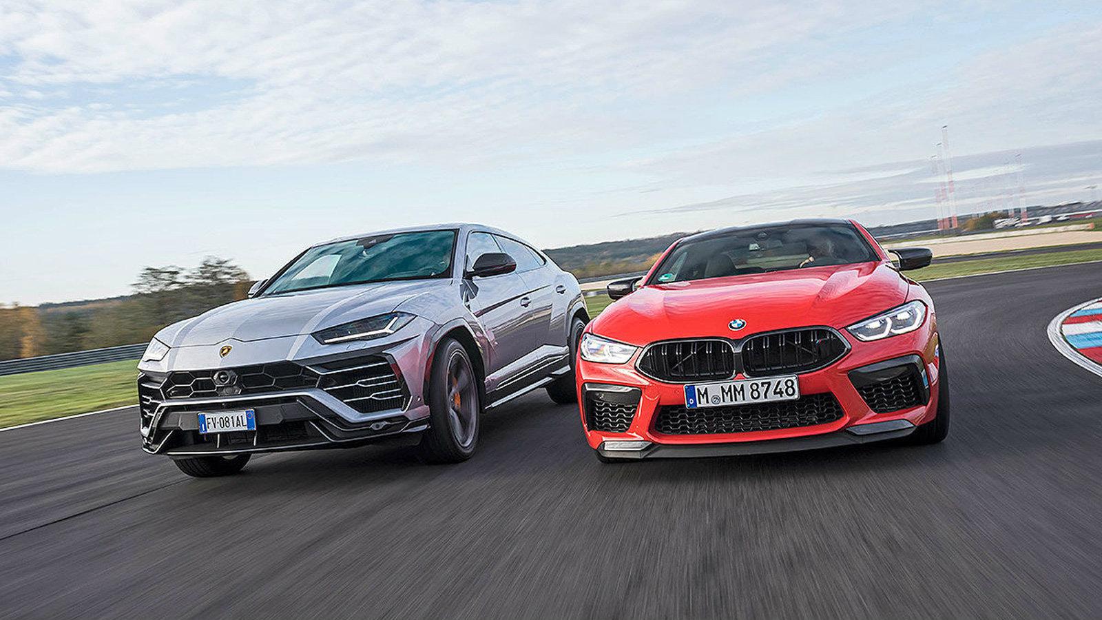 BMW M8 Competition vs Lamborghini Urus