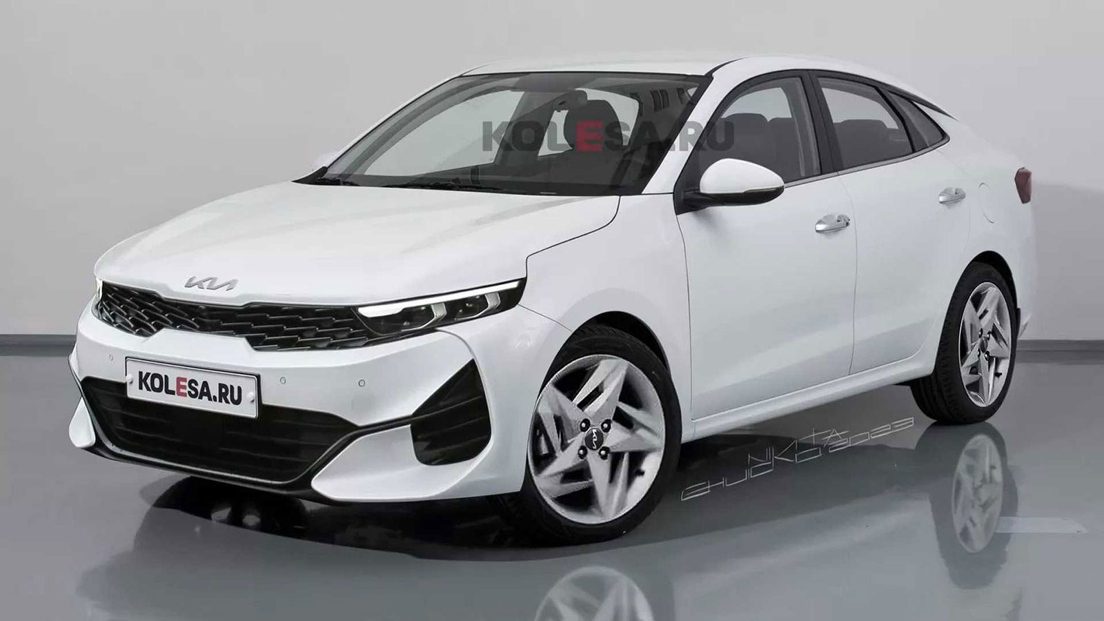 Τα ανεξάρτητα σχέδια του Kia Rio προέρχονται από την ιστοσελίδα Kolesa.

