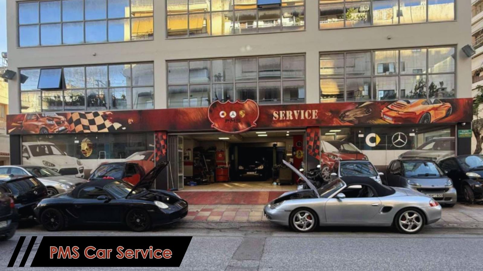 PMS Car Service Μεταμόρφωση – Εξειδικευμένο Συνεργείο για Porsche, Mercedes& Smart 