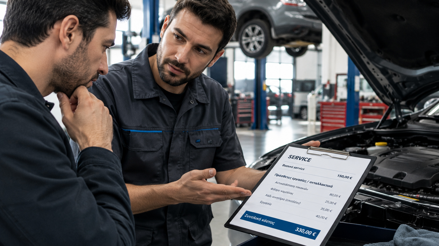Σου είπαν 150€ για service και τελικά ζητούν 300€: Τι κάνεις; Σου είπαν 150€ για service και τελικά ζητούν 300€: Τι κάνεις;