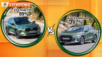 Ford Kuga FHEV 180 PS VS Audi A3 allstreet 150 PS