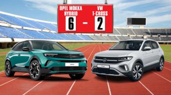 To υβριδικό Mokka κερδίζει με άνεση το T-Cross