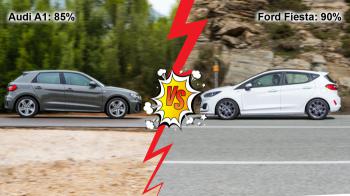 Audi A1 Automatic 110ps VS Ford Fiesta Automatic 125ps Συγκριτικό