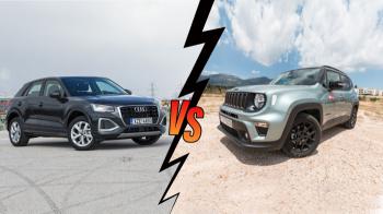 Audi Q2 VS Jeep Renegade: «Κυριλάτο» ή «Αμερικανιά»;
