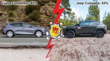 Cupra Formentor Automatic 150ps VS Jeep Compass Automatic 130ps Συγκριτικό