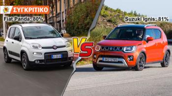 Fiat Panda VS Suzuki Ignis Συγκριτικό