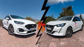 Ford Fiesta VS Peugeot 208: Το καλύτερο απέναντι στο πιο όμορφο