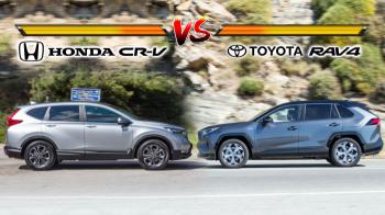Honda CR-V VS Toyota RAV4: 2 θηριώδη SUV με πλούσιο εξοπλισμό